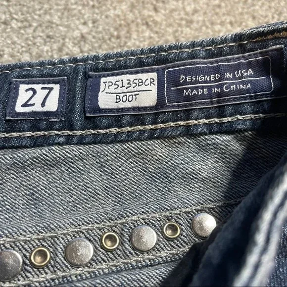 Miss Me Signature Boot Cut 27 Stretch Embellished - Picture 5 of 8